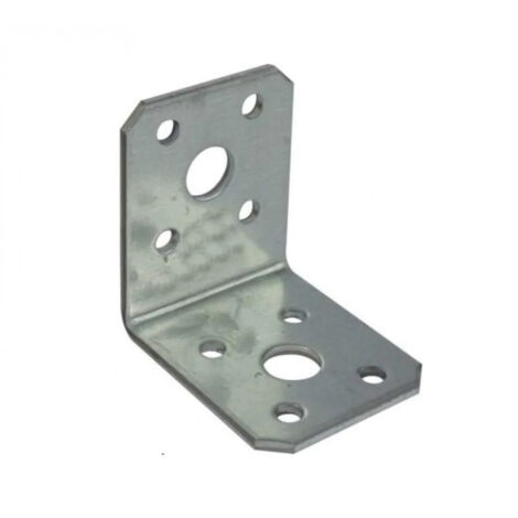 Soporte de montaje de acero galvanizado de 50x50x35 de espesor 2.5mm