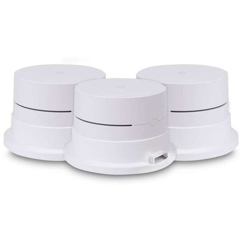 

Soporte de montaje en mesa de pared para soporte de seguridad Google Wifi,Blanco, 3