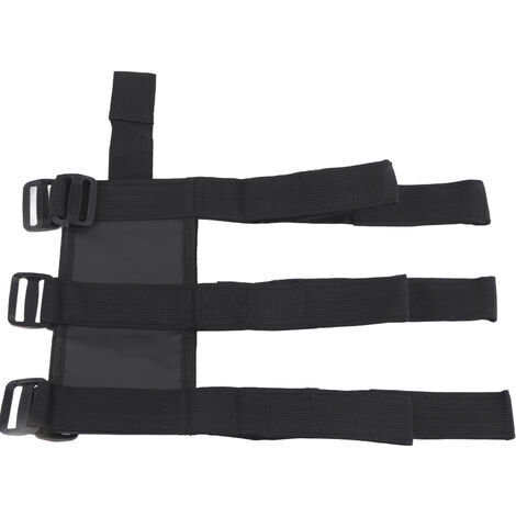Soporte de montaje para extintor de incendios de coche con correa ajustable para Jeep Wrangler TJ YJ JK CJ, negro