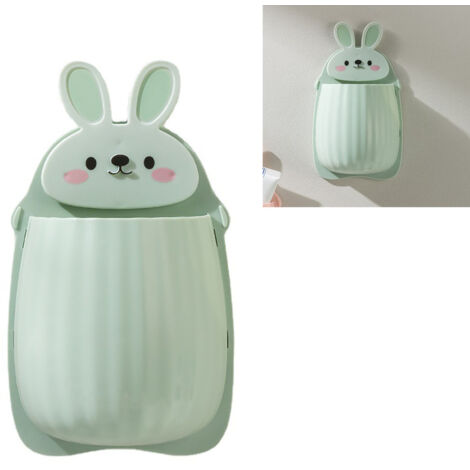 Soporte de pared creativo y multifuncional “Little Rabbit” para baños y dormitorios.