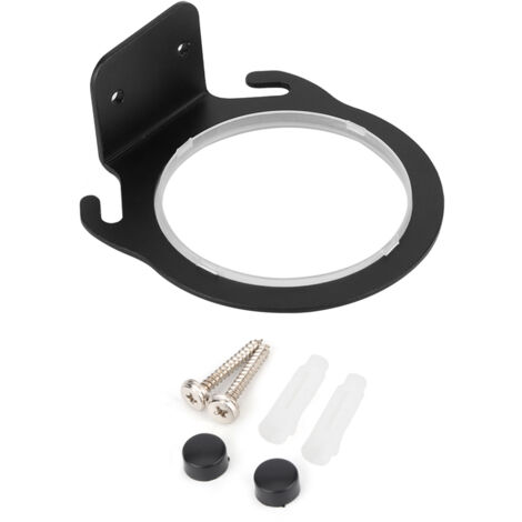 Soporte de pared de aluminio para secador de pelo, estante de almacenamiento para el hogar