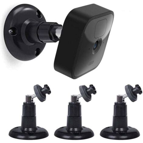 Soporte de pared KZQ (paquete de 3) para la nueva Blink XT2 Blink Mini (interior/exterior): soporte ajustable para cámara de seguridad doméstica.
