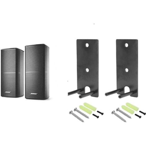 Soporte de pared KZQ para altavoces Bose OmniJewel Lifestyle 650 Home y soportes de repuesto para altavoces Bose Surround 700 (1 par)