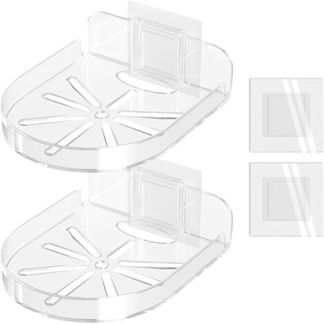 Soporte de pared para cámara: montaje seguro sin taladrar, soporte ajustable para monitor para uso en interiores, soporte de pared compacto para dormitorio, cocina, sala de estar, videovigilancia domé