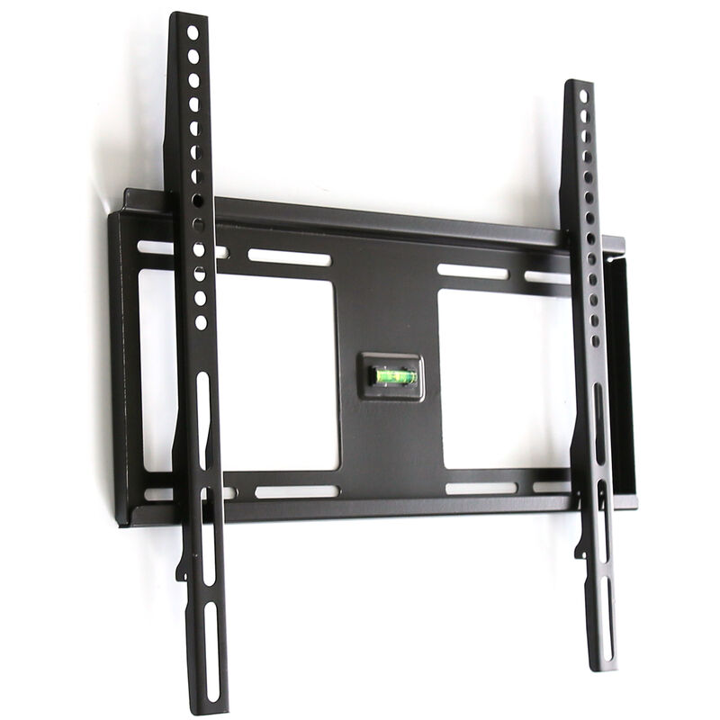 

Soporte de pared para monitores de 26-55″ (66-140cm) inclinable y orientable nivel de aire - VESA max.: 400x400,hasta 50kg, base para monitor plano