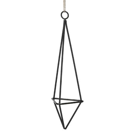 Soporte de pared para plantas [Hierro] [3 tamaños] Soporte para tillandsias ornamentales geométricas