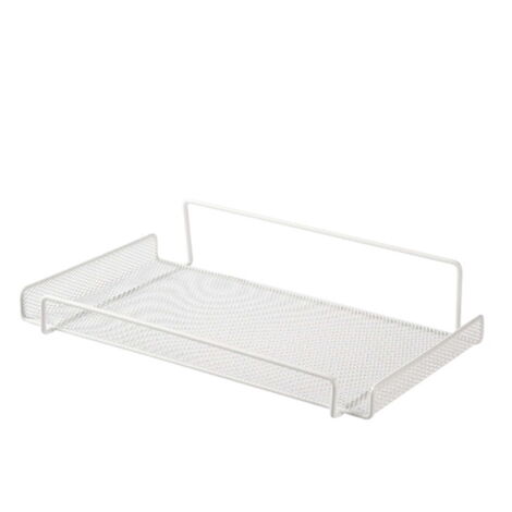 Soporte de pared para router, estante de almacenamiento para decodificador sin necesidad de taladrar, organizador metálico con ganchos.
