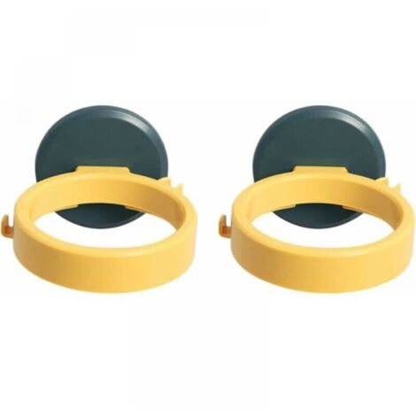 Soporte de pared para secador de pelo de plástico impermeable, soporte autoadhesivo para secador de pelo, soporte autoadhesivo para secador de pelo para baño, peluquería, tocador e inodoro.