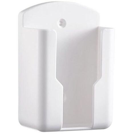 - Soporte de pared para TV y aire acondicionado (2 unidades), color blanco