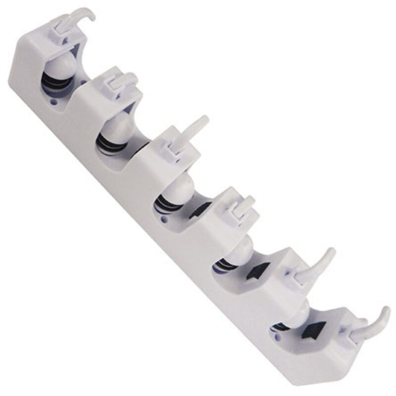 Gancho para escoba de gran tamaño - 5 muescas 6 ganchos - Thomas