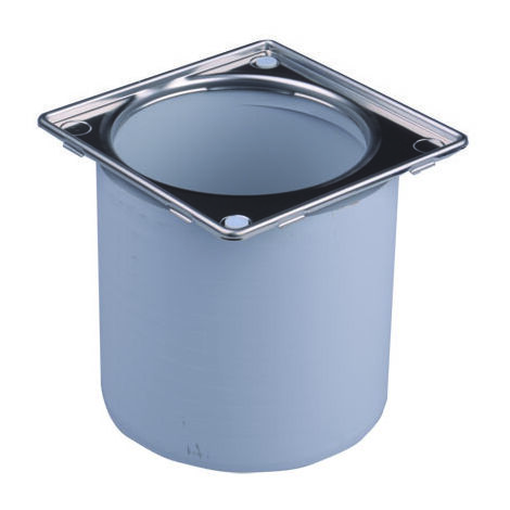 Soporte de parrilla d 145mm/205mm/ marco de acero inoxidable (V2A) 150x150mm atornillable