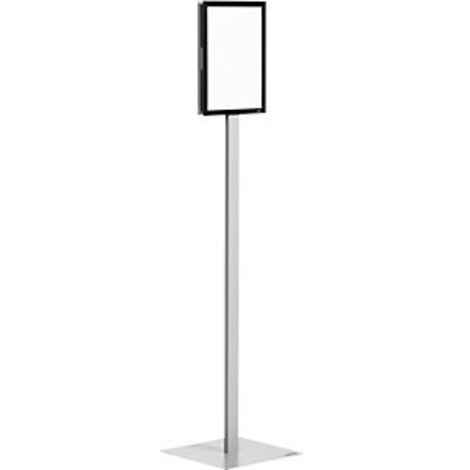 Soporte de pie INFO STAND BASIC  metal  plástico  formato DIN