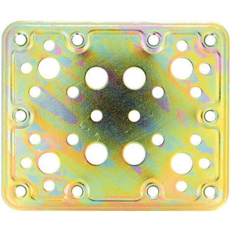 Soporte de Placa 504-120x100, Acero Bicromatado - Amig 88065