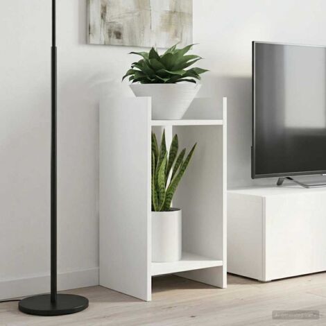 Soporte de plantas 2 pcs 30 x 30 x 60 cm Madera de ingeniería