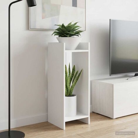 Soporte de plantas 2 pcs 30 x 30 x 80 cm Madera de ingeniería
