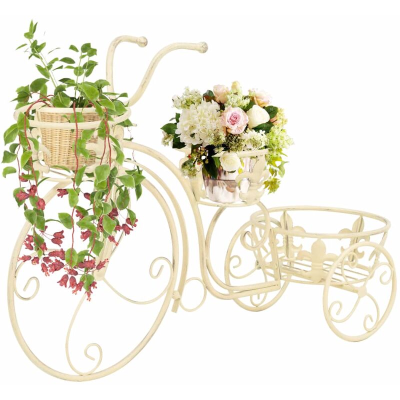 

Soporte de plantas con forma de bicicleta metal estilo vintage