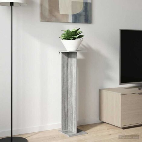 Soporte de plantas Gris  25 x 25,5 x 100,5 cm