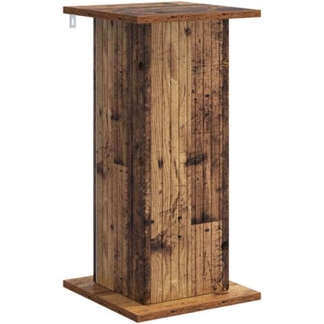 Soporte de plantas Madera envejecida 30,5 x 30 x 60,5 cm