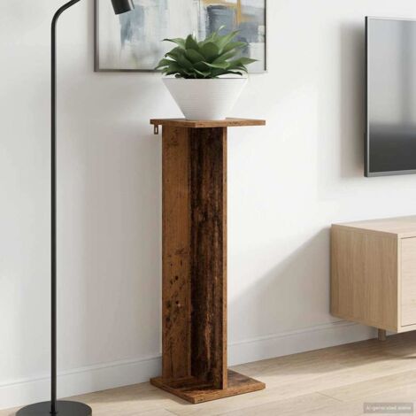 Soporte de plantas Madera vieja 25 x 25,5 x 80,5 cm