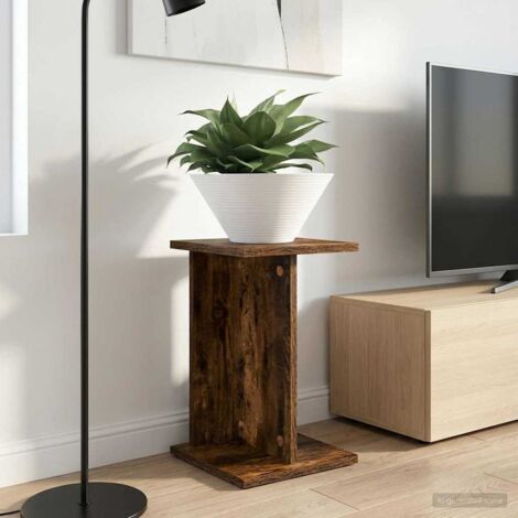Soporte de plantas Roble Ahumado 25 x 25,5 x 40,5 cm