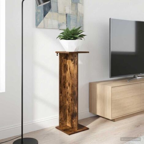 Soporte de plantas Roble Ahumado 25 x 25,5 x 80,5 cm