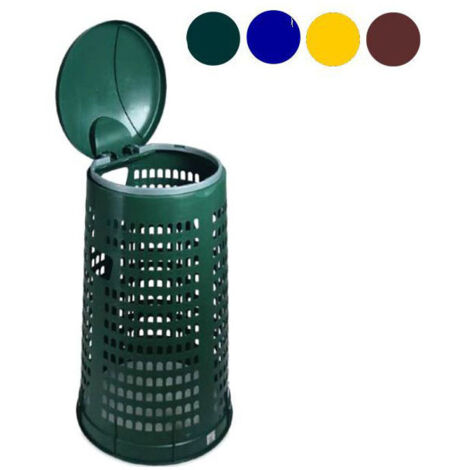 Soporte de plástico amarillo L 110