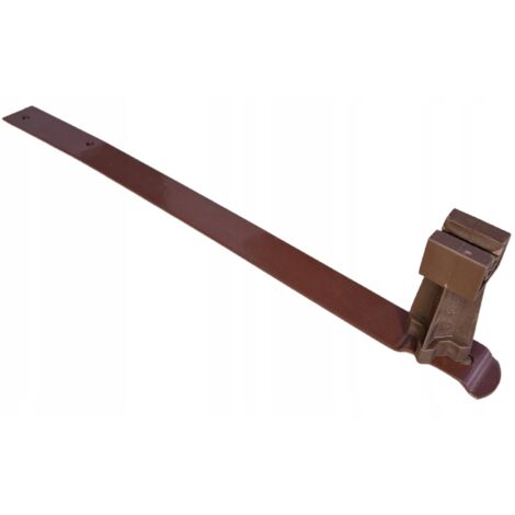 Soporte de protección contra rayos bajo tejas para cable L-330 H - 70mm universal marrón