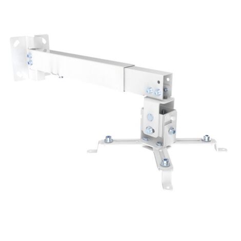 SOPORTE DE PROYECTOR EQUIP INCLINABLE PARA TECHO O PARED 430-650MM HASTA 20KGS COLOR BLANCO