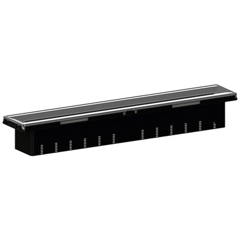 Soporte de rejilla de acero inoxidable satinado 300x50mm para HL53 (InFloor)