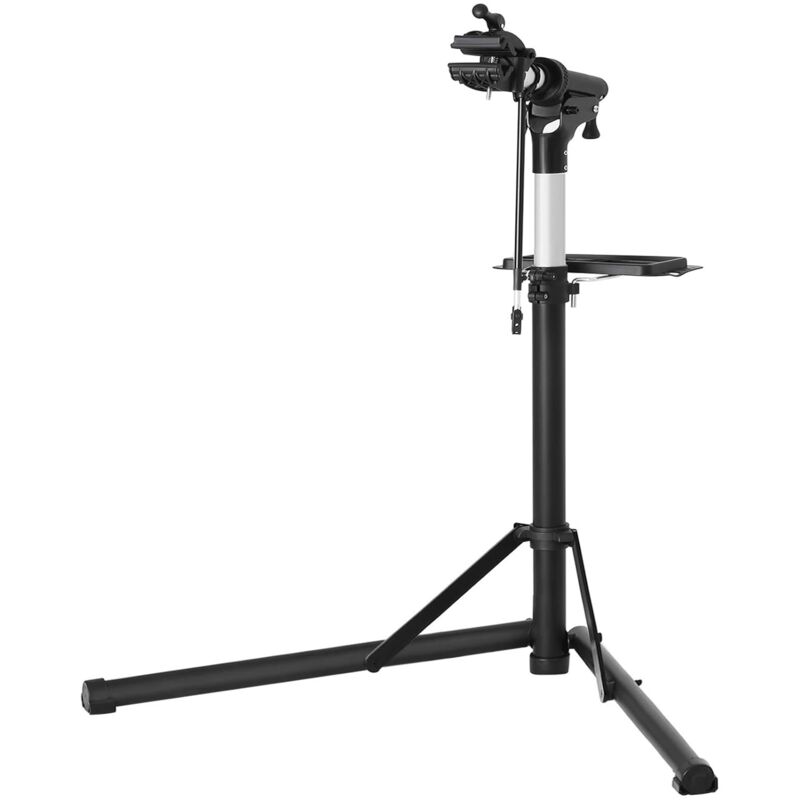 

Songmics - Soporte de Reparación de Bicicletas, Soporte de Reparación de Bicicletas de Aluminio con Bandeja Magnética, Ajustable, Ligero, Portátil,