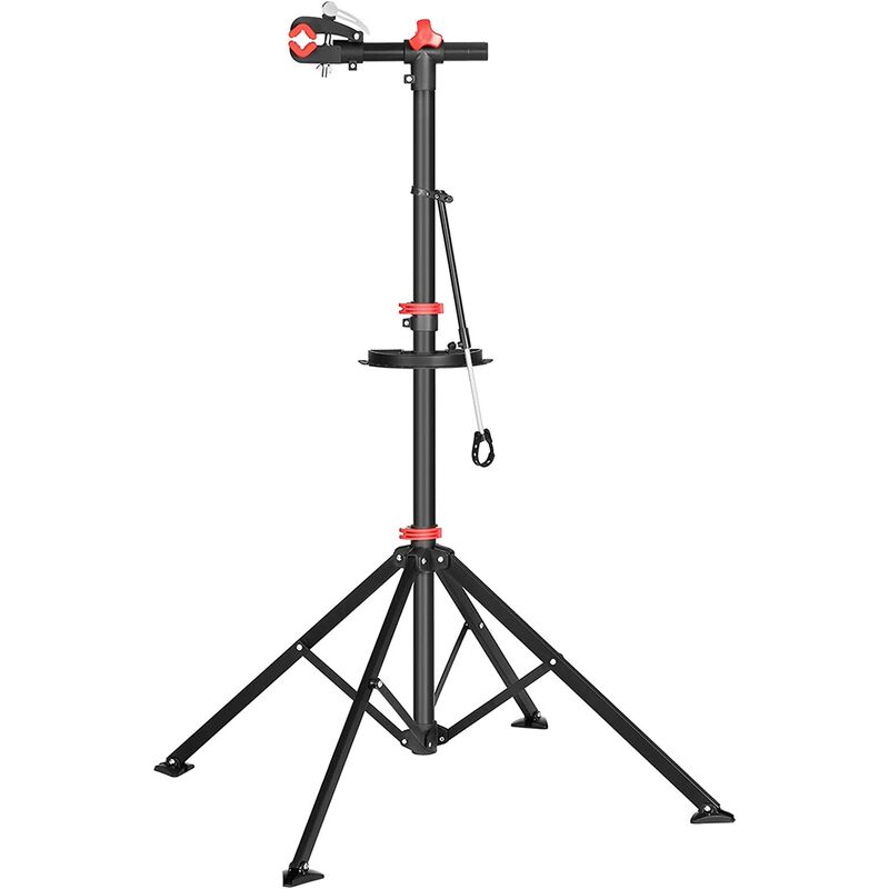 

Songmics - Soporte de Reparación de Bicicletas, Soporte de Trabajo de Bicicleta y Soporte de Mantenimiento con Cierre Rápido, Herramientas, Soporte