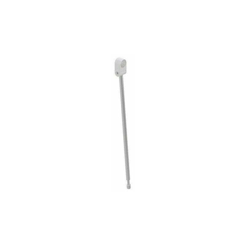 

Soporte de suelo SERIE 801 para soporte abatible longitud 527mm blanco