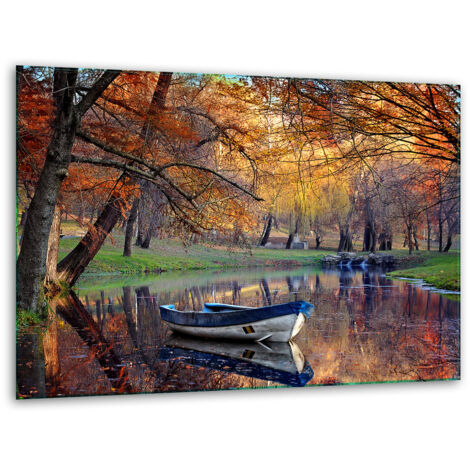 Soporte de tabla de corte de vidrio 40x30 paisaje