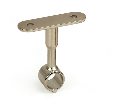 

REI - Soporte de Tubo para Barra de Armario | Estilo Funcional | Fabricado en Zamak | Acabado en Niquelado Zincado | Medidas 15*49*57 mm | Sistema de