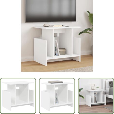 Soporte de tv de madera -  Soporte de TV 50 x 35 x 45 cm Madera de ingeniería