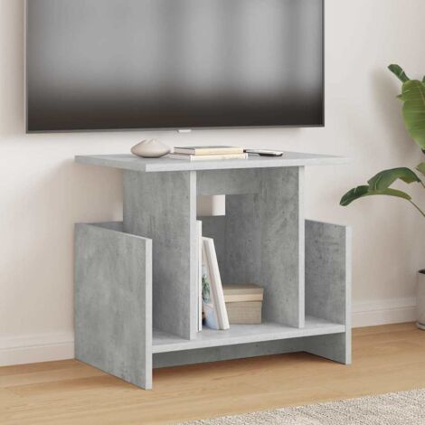 Soporte de TV Gris Concreto 50 x 35 x 45 cm