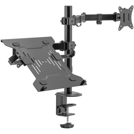 Soporte de TV/Monitor 17" - 32" y portátil 10" – 15,6" (hasta 9kg) compatible con todas las marcas (VESA)