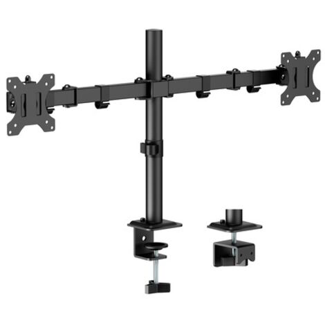 Soporte de TV/Monitor con doble brazo articulado 17" - 27" (hasta 8kg) compatible con todas las marcas (VESA)