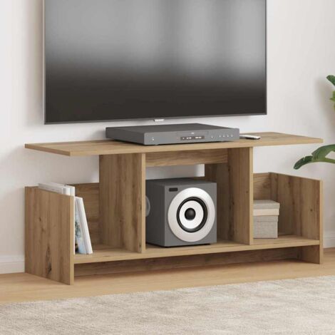 Soporte de TV Roble artesanal 102 x 35 x 45 cm