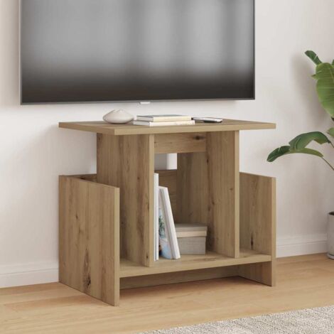 Soporte de TV Roble artesanal 50 x 35 x 45 cm