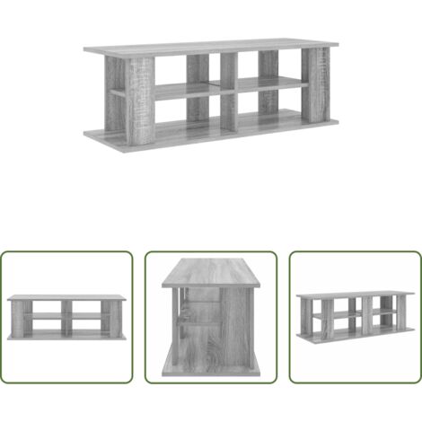 Soporte de tv -  Soporte para TV Gris Sonoma 96 x 35 x 33,5 cm