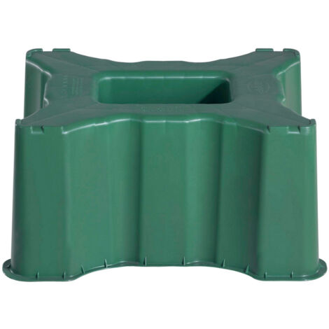 Soporte deposito rectangular 300L verde GRAF