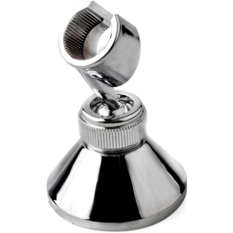 Soporte Ducha ABS Cromado con Rótula
