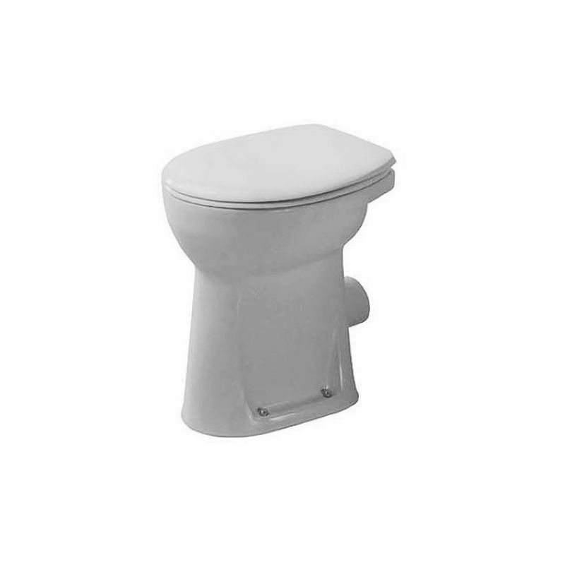 

Soporte Duravit WC Duraplus Sudán, 465+100mm elevado, salida horizontal, blanco - 0212090000