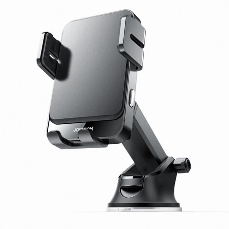 Soporte eléctrico con cargador inductivo de 15 W para salpicadero - negro