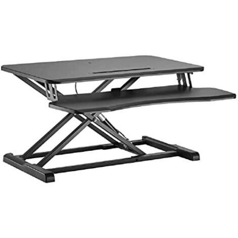 SOPORTE ERGONOMICO DE MESA PARA PC / MONITOR Y TECLADO ALTURA AJUSTABLE