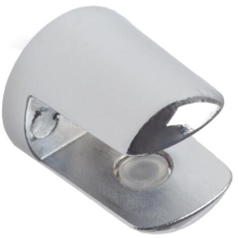 SOPORTE ESTANTE CRISTAL 3-6 MM. CROMO BRILLO EHL