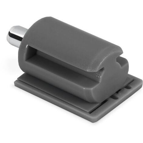 soporte estante embutir ceiko pivote ø3-ø5 acabado blanco, gris, antracita acabado antracita pivote ø3