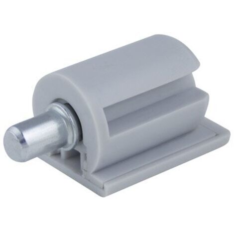 soporte estante embutir ceiko pivote ø3-ø5 acabado blanco, gris, antracita acabado antracita pivote ø5