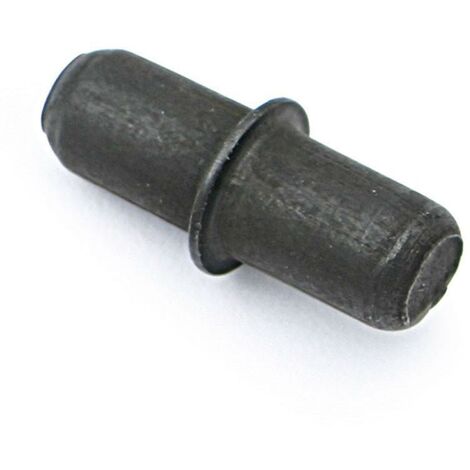 soporte estante zincado con arandela modelo pobre taladro ø5mm acabado negro
